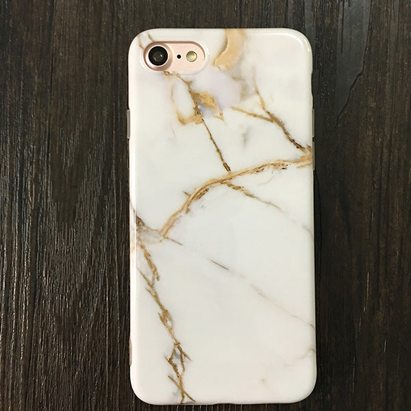 Marble Stone Gel Case For iPhone 7 6 6S Plus Soft Silicone Granite Cover Back For iPhone X, 8 Plus