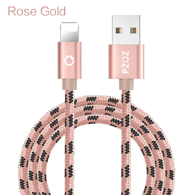 USB cable for iphone cable 8 7 6 plus 6s 5 5s 5c se x ipad air mini fast charging cables mobile phone charger data adapter