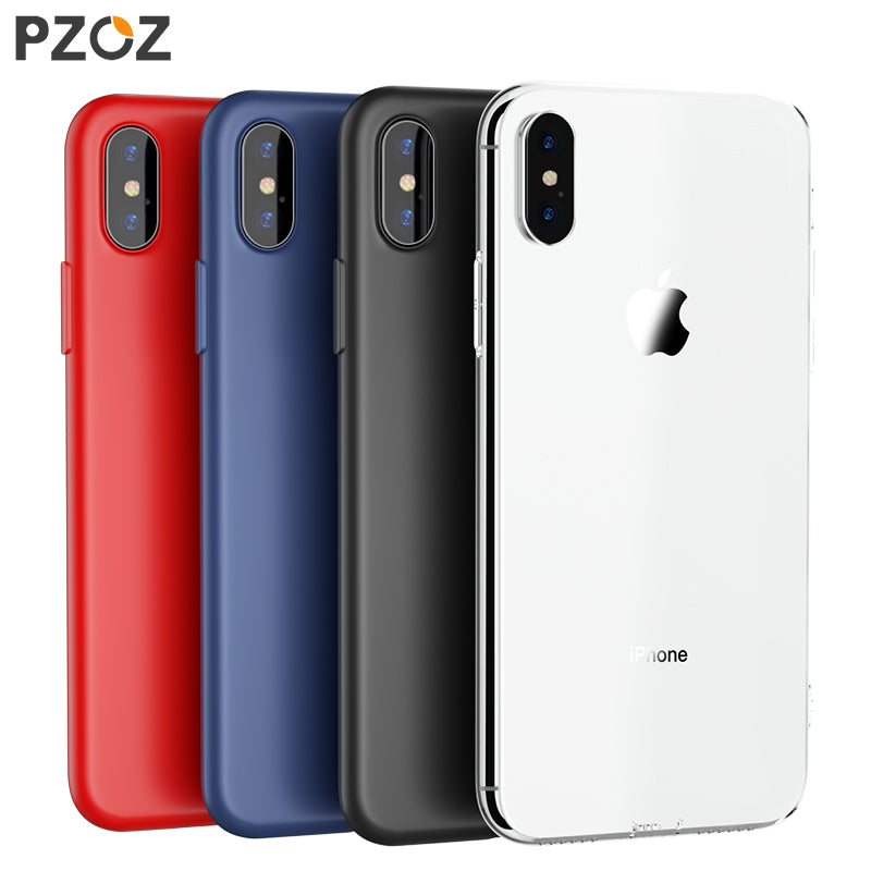 iphone x ultra thin case luxury transparent TPU Silicone Cover coque original Phone soft slim clear case Accessories 10