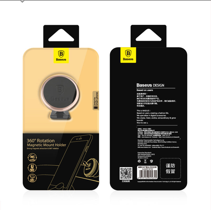 Mobile Phone Holder 360 Rotation Magnetic Car Phone Holder For iPhone 8 6 7 Samsung S8 Phone GPS Bracket Stand