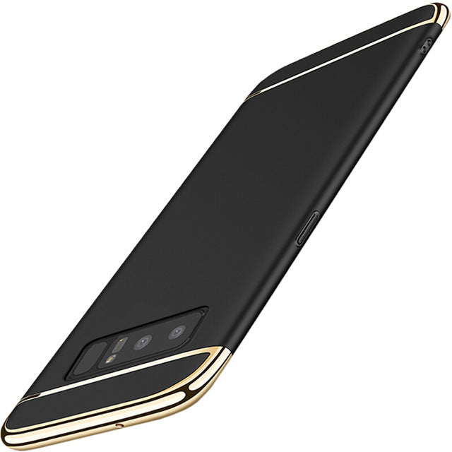 Luxury Electroplate Phone Case For Samsung Galaxy Note 8 S8 Plus S7 S6 Edge Full Cover For Samsung Galaxy A3 A5 A7 2016 Case