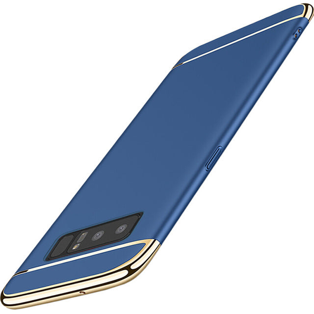 Luxury Electroplate Phone Case For Samsung Galaxy Note 8 S8 Plus S7 S6 Edge Full Cover For Samsung Galaxy A3 A5 A7 2016 Case