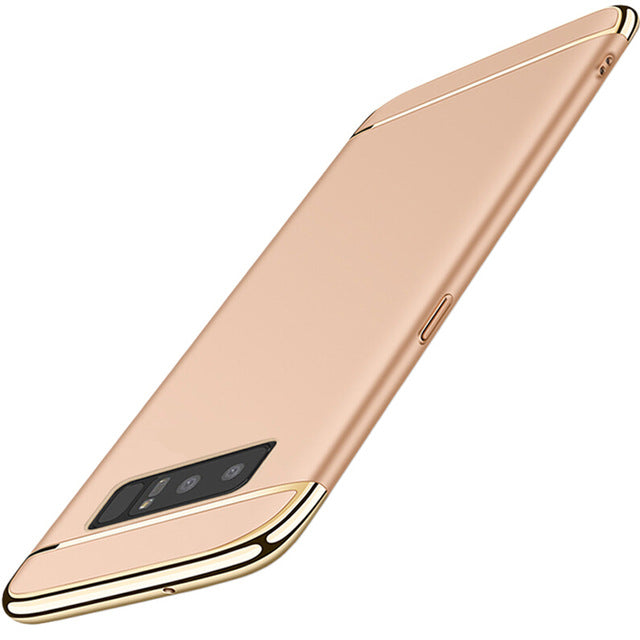 Luxury Electroplate Phone Case For Samsung Galaxy Note 8 S8 Plus S7 S6 Edge Full Cover For Samsung Galaxy A3 A5 A7 2016 Case