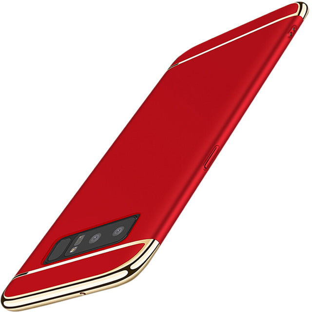 Luxury Electroplate Phone Case For Samsung Galaxy Note 8 S8 Plus S7 S6 Edge Full Cover For Samsung Galaxy A3 A5 A7 2016 Case