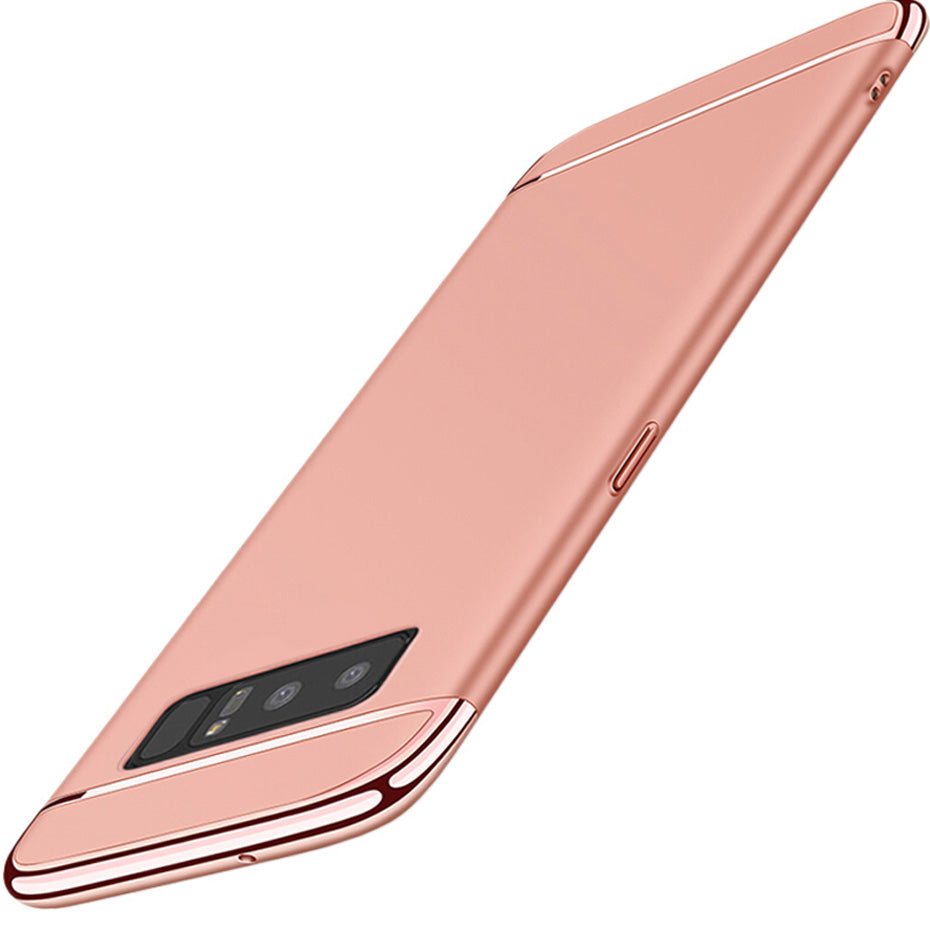 Luxury Electroplate Phone Case For Samsung Galaxy Note 8 S8 Plus S7 S6 Edge Full Cover For Samsung Galaxy A3 A5 A7 2016 Case