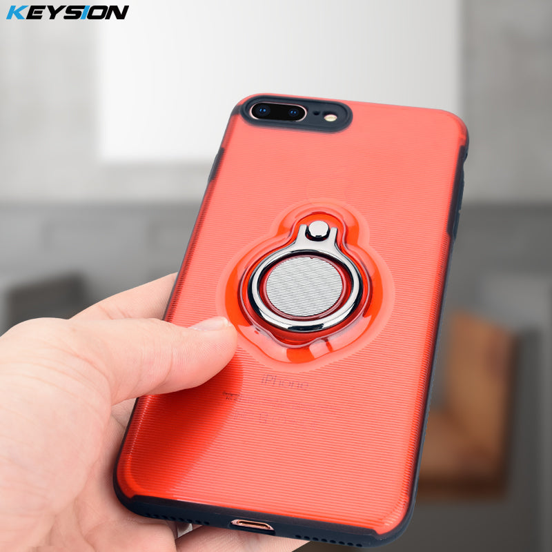 iPhone 8 8 Plus 7 7P Car Holder Stand Magnetic Bracket Case