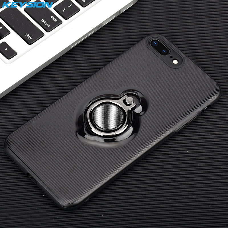 iPhone 8 8 Plus 7 7P Car Holder Stand Magnetic Bracket Case