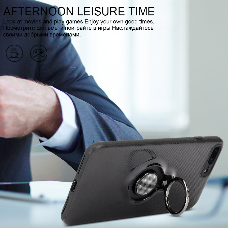 iPhone 8 8 Plus 7 7P Car Holder Stand Magnetic Bracket Case