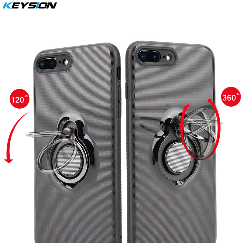 iPhone 8 8 Plus 7 7P Car Holder Stand Magnetic Bracket Case