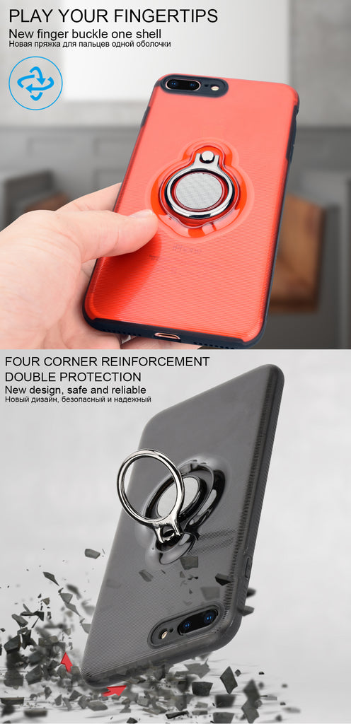 iPhone 8 8 Plus 7 7P Car Holder Stand Magnetic Bracket Case