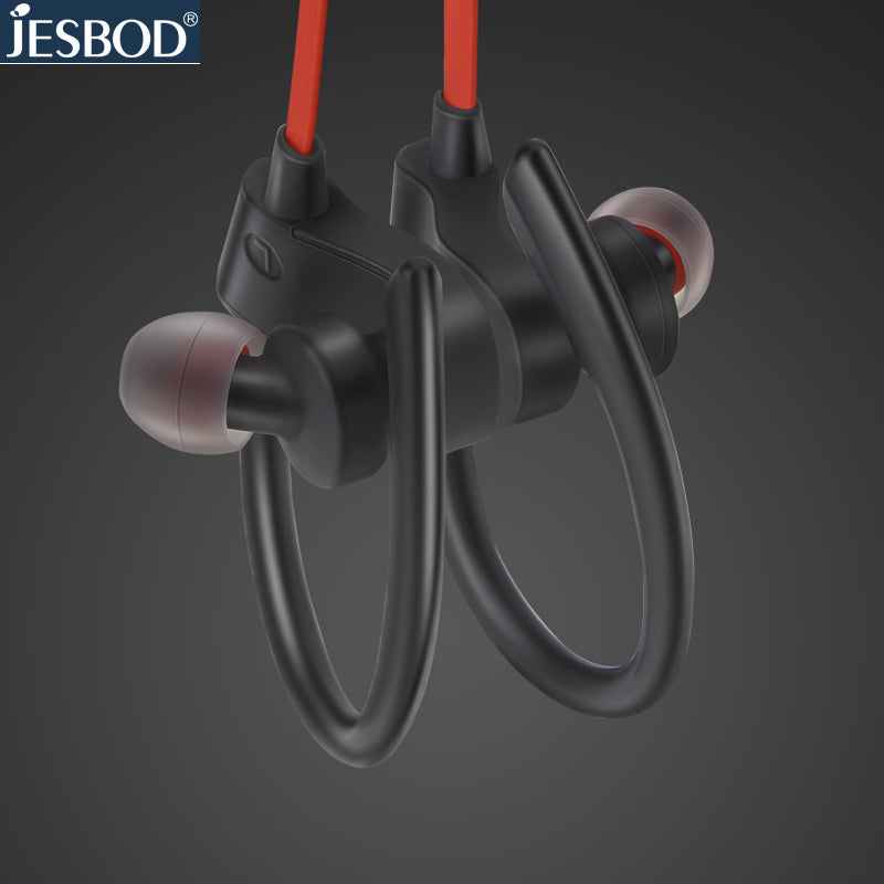 JESBOD S1 Bluetooth V4.1 Headphones Wireless Sports Earphones Sweatproof Headsets Aptx 3D Stereo Sound Earbuds for all phones PC